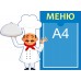 Стенд для садика "Меню"