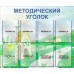 Стенд "Методический уголок" 8 карманов А4